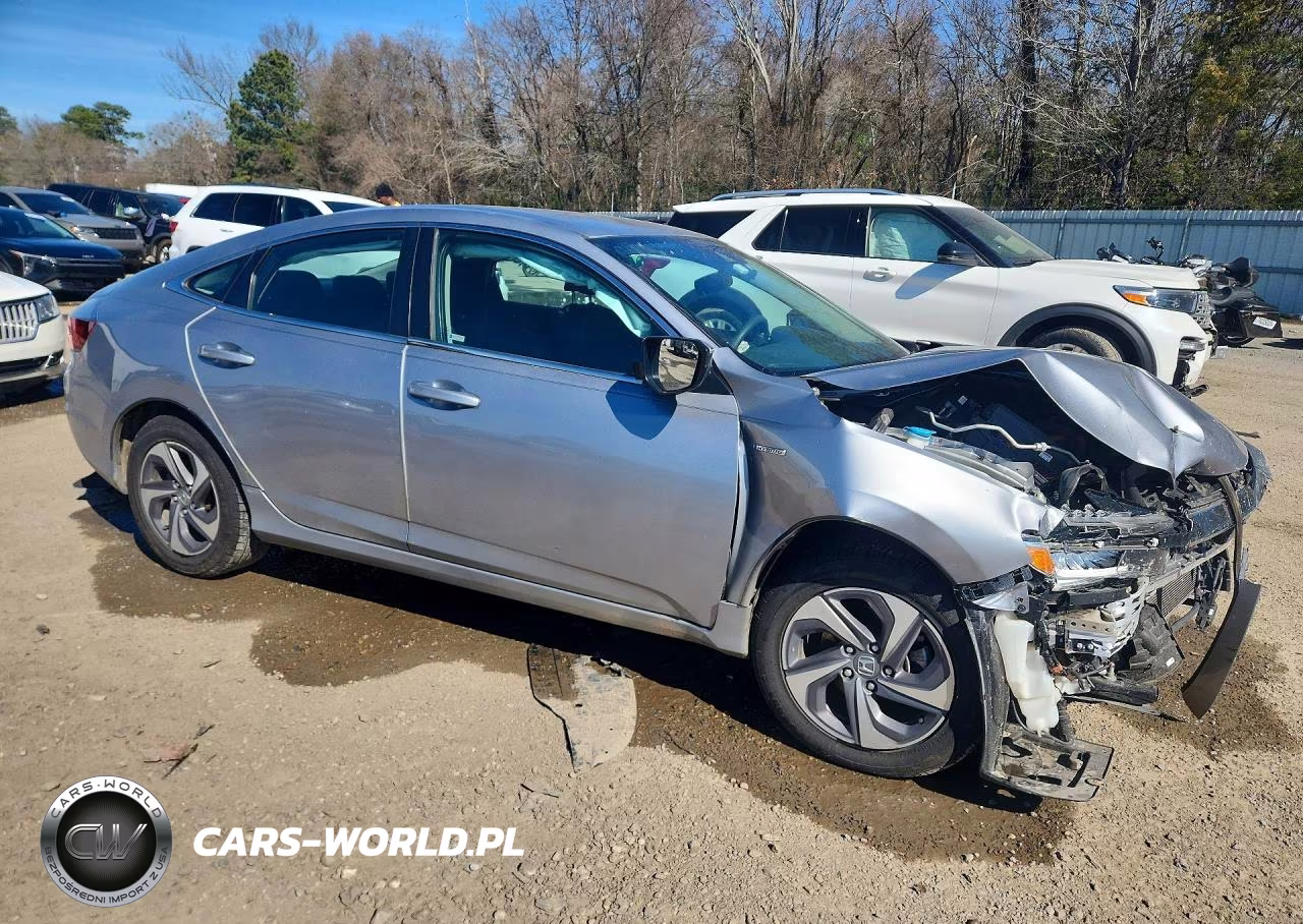 2019 Honda Insight Lx VIN:19XZE4F12KE008434 - 4