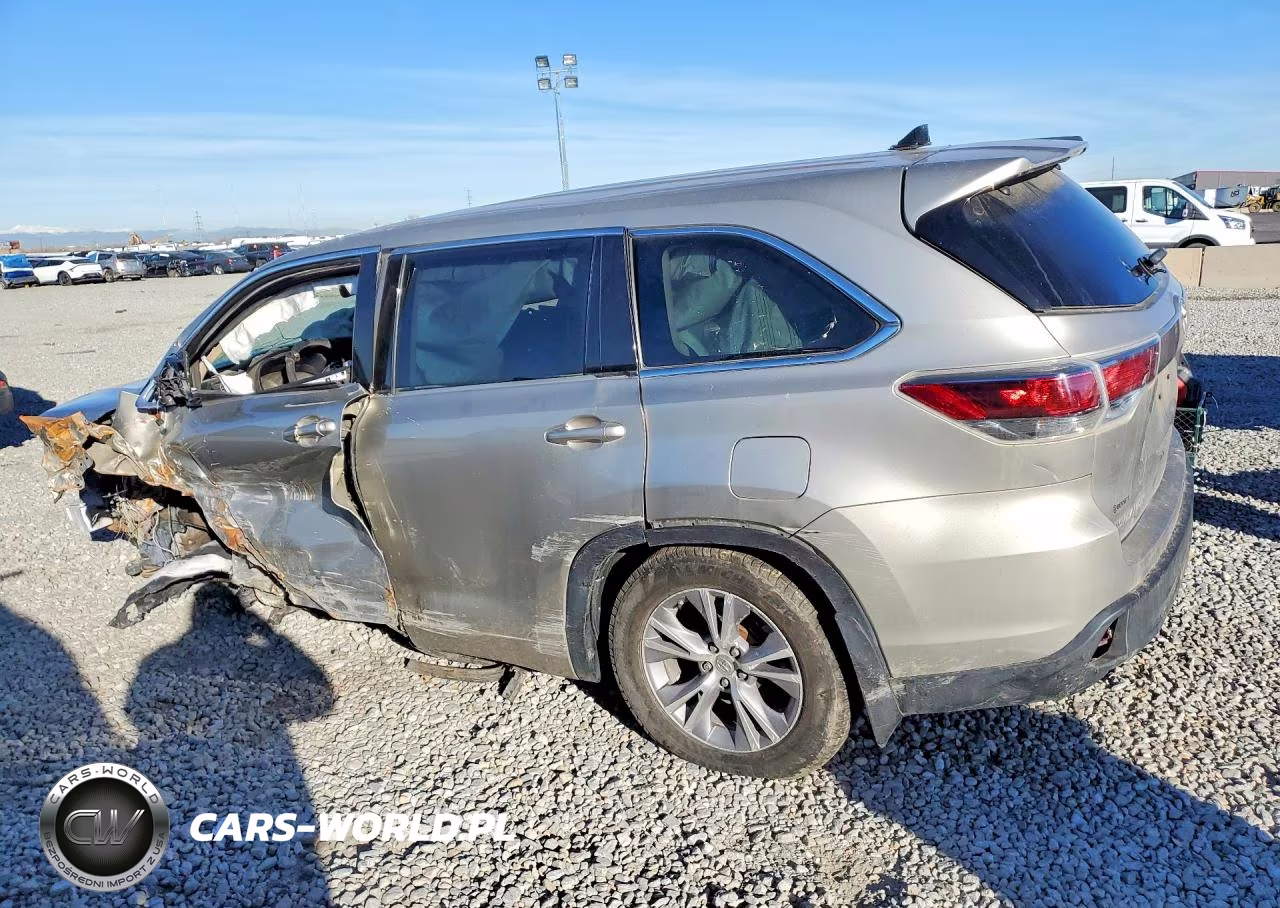2014 Toyota Highlander Le VIN:5TDBKRFH4ES071503 - 2