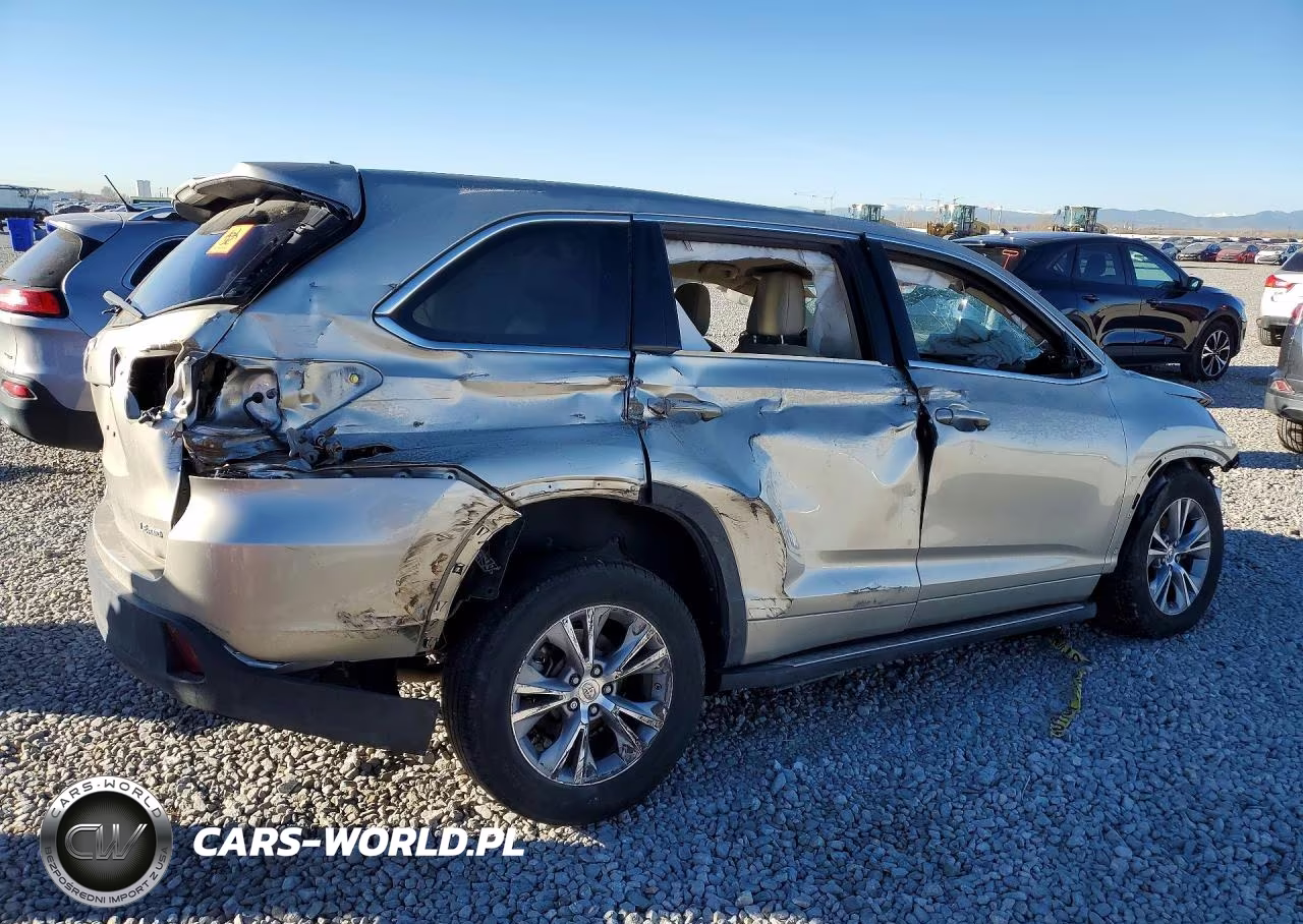 2014 Toyota Highlander Le VIN:5TDBKRFH4ES071503 - 3
