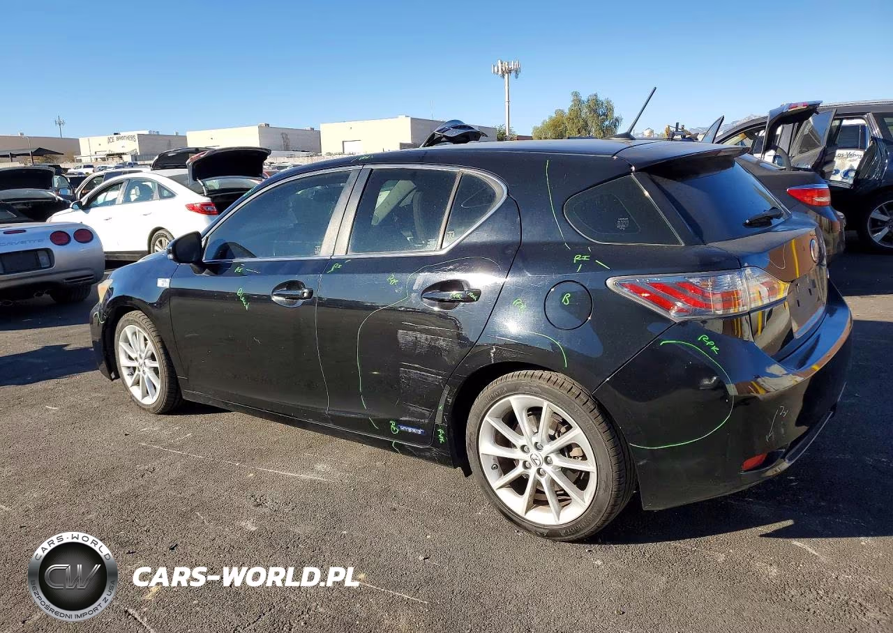 2012 Lexus Ct 200 VIN:JTHKD5BHXC2074580 - 2