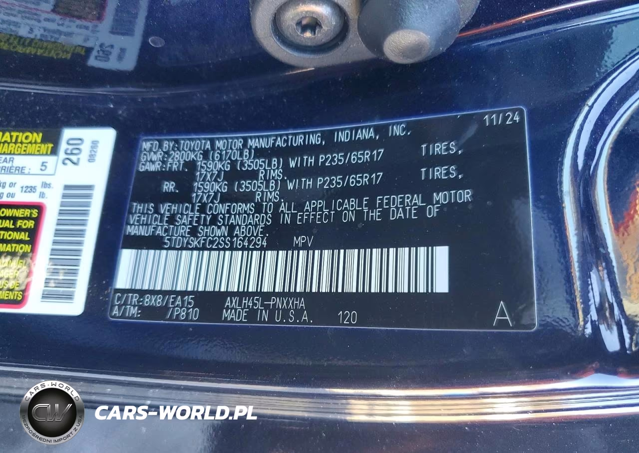 2025 Toyota Sienna Xle VIN:5TDYSKFC2SS164294 - 13