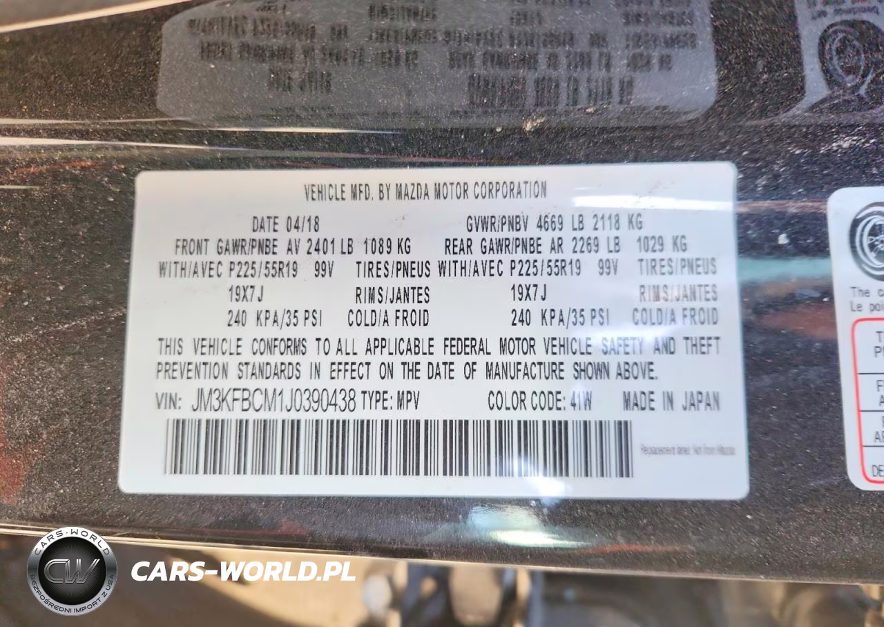 2018 Mazda Cx-5 Touring VIN:JM3KFBCM1J0390438 - 12