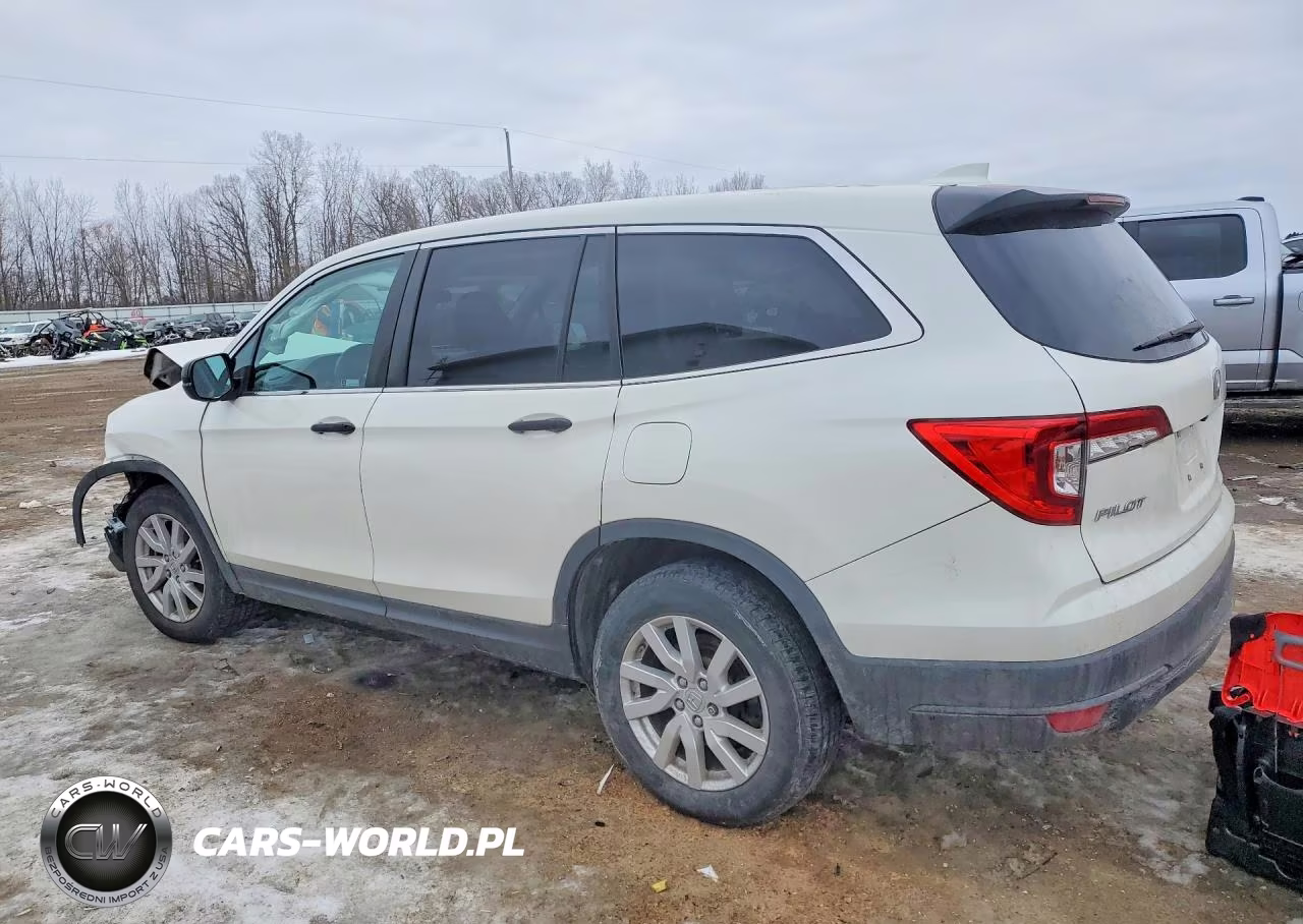 2019 Honda Pilot Lx VIN:5FNYF6H14KB074303 - 2