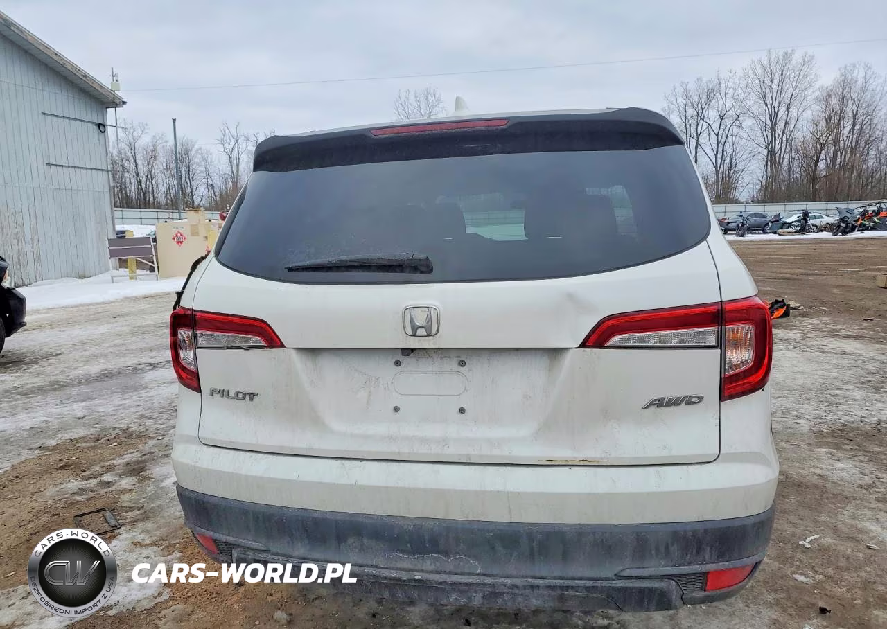 2019 Honda Pilot Lx VIN:5FNYF6H14KB074303 - 6