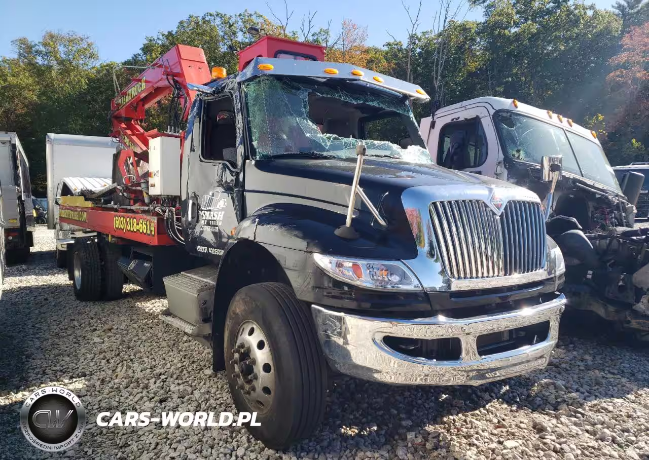 2023 International Hv607 Dumpster Compactor Truck