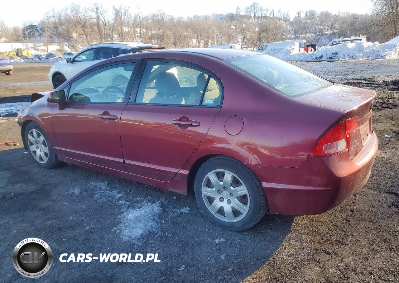 2008 Honda Civic Lx VIN:1HGFA16598L024406 - 2
