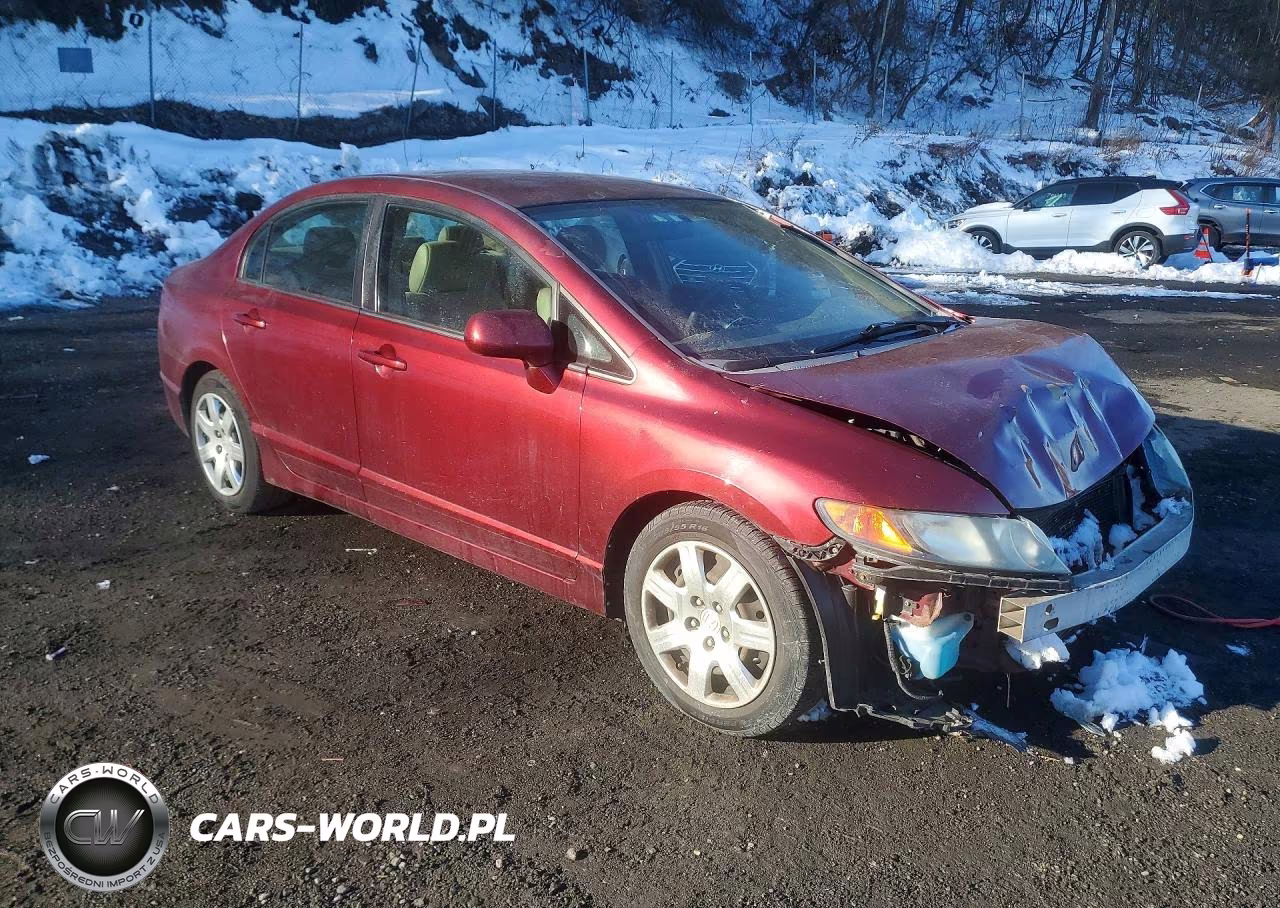 2008 Honda Civic Lx VIN:1HGFA16598L024406 - 4
