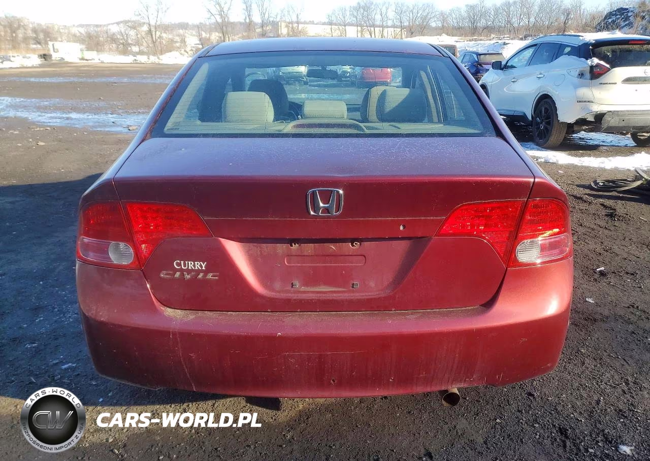 2008 Honda Civic Lx VIN:1HGFA16598L024406 - 6