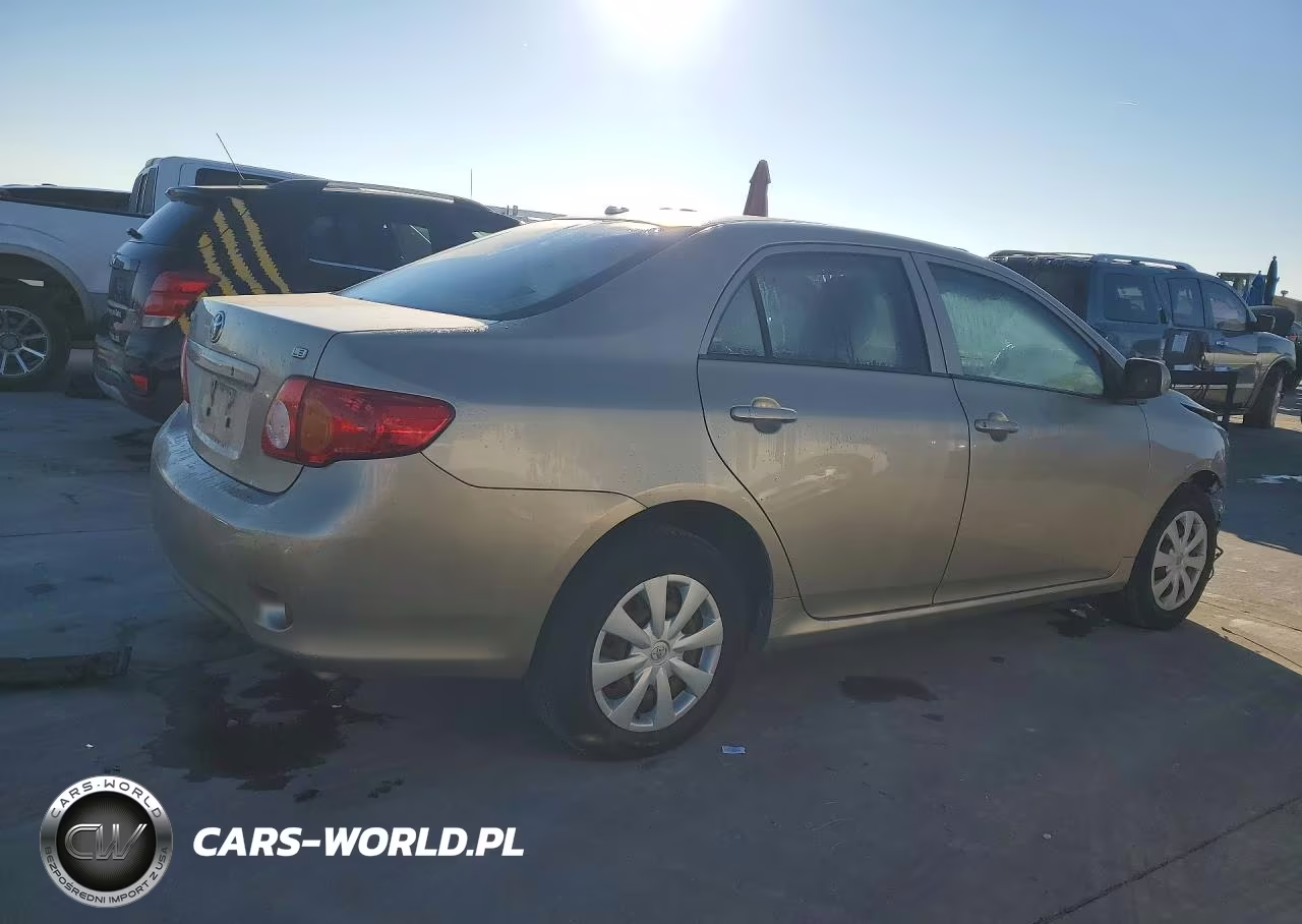 2009 Toyota Corolla Base VIN:1NXBU40E99Z132837 - 3