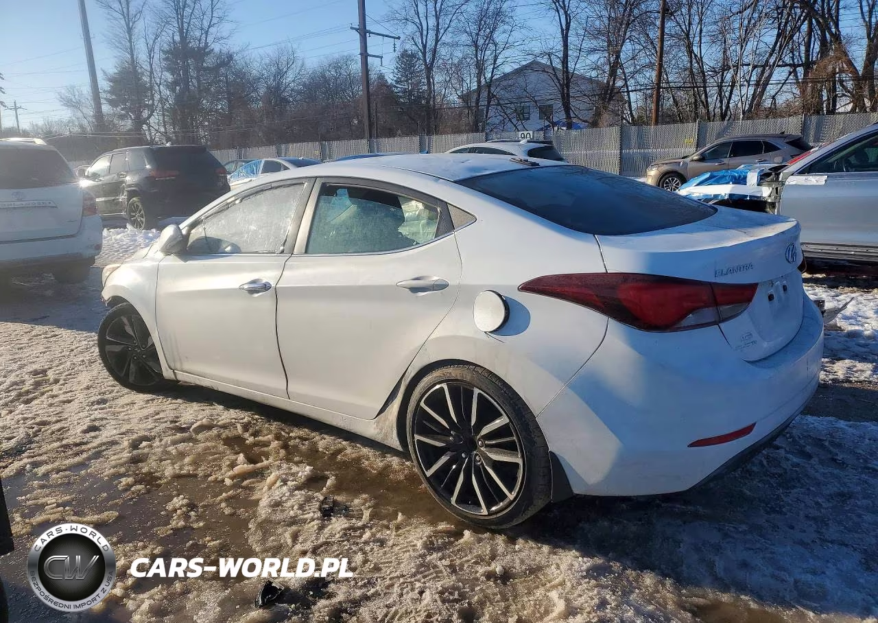2015 Hyundai Elantra Se VIN:5NPDH4AE6FH637207 - 2