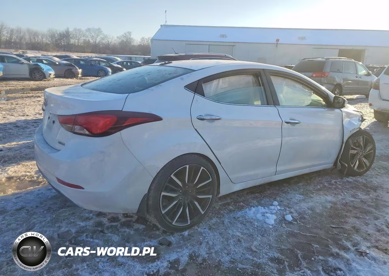 2015 Hyundai Elantra Se VIN:5NPDH4AE6FH637207 - 3