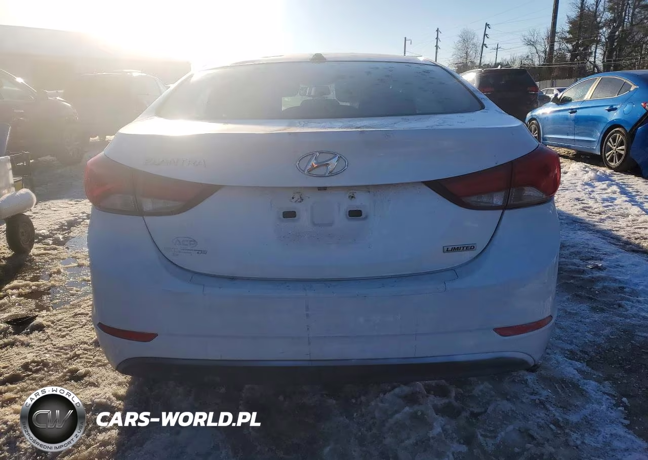 2015 Hyundai Elantra Se VIN:5NPDH4AE6FH637207 - 6