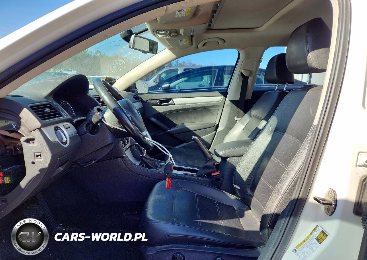 2013 Volkswagen Passat Se VIN:1VWBP7A34DC012563 - 7