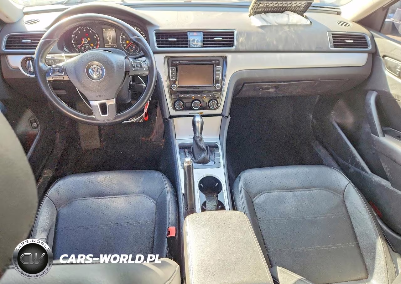 2013 Volkswagen Passat Se VIN:1VWBP7A34DC012563 - 8