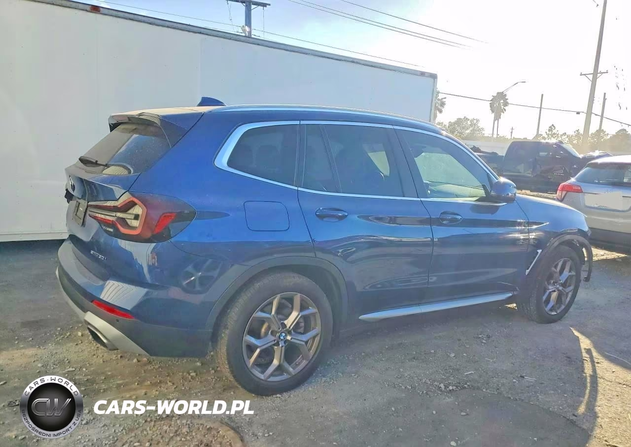2022 BMW X3 Sdrive30I VIN:5UX43DP05N9J69213 - 3