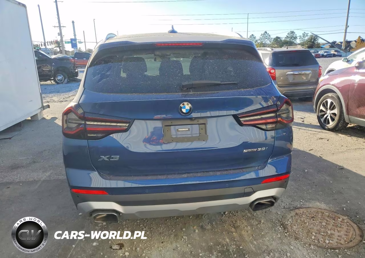 2022 BMW X3 Sdrive30I VIN:5UX43DP05N9J69213 - 6