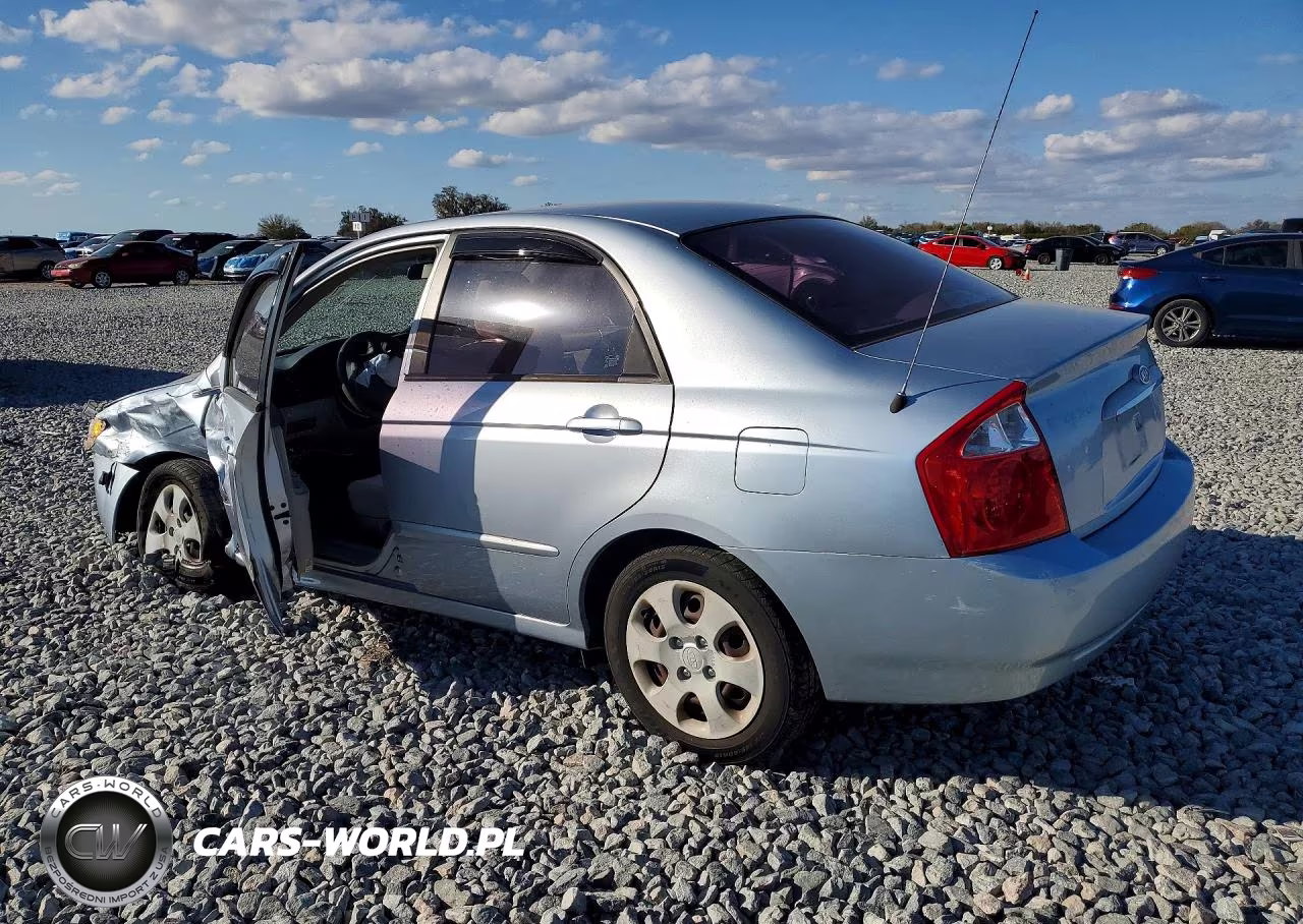 2005 Kia Spectra Lx VIN:KNAFE121355132913 - 2
