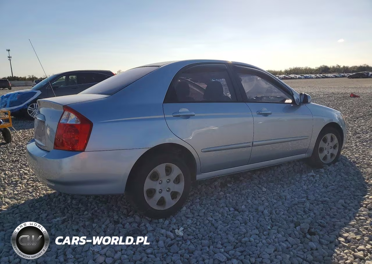 2005 Kia Spectra Lx VIN:KNAFE121355132913 - 3