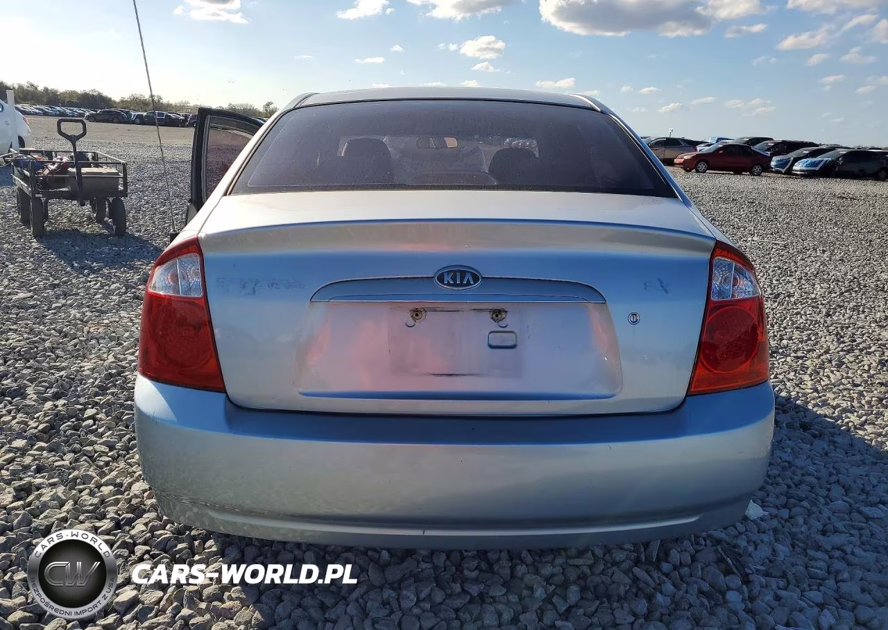 2005 Kia Spectra Lx VIN:KNAFE121355132913 - 6