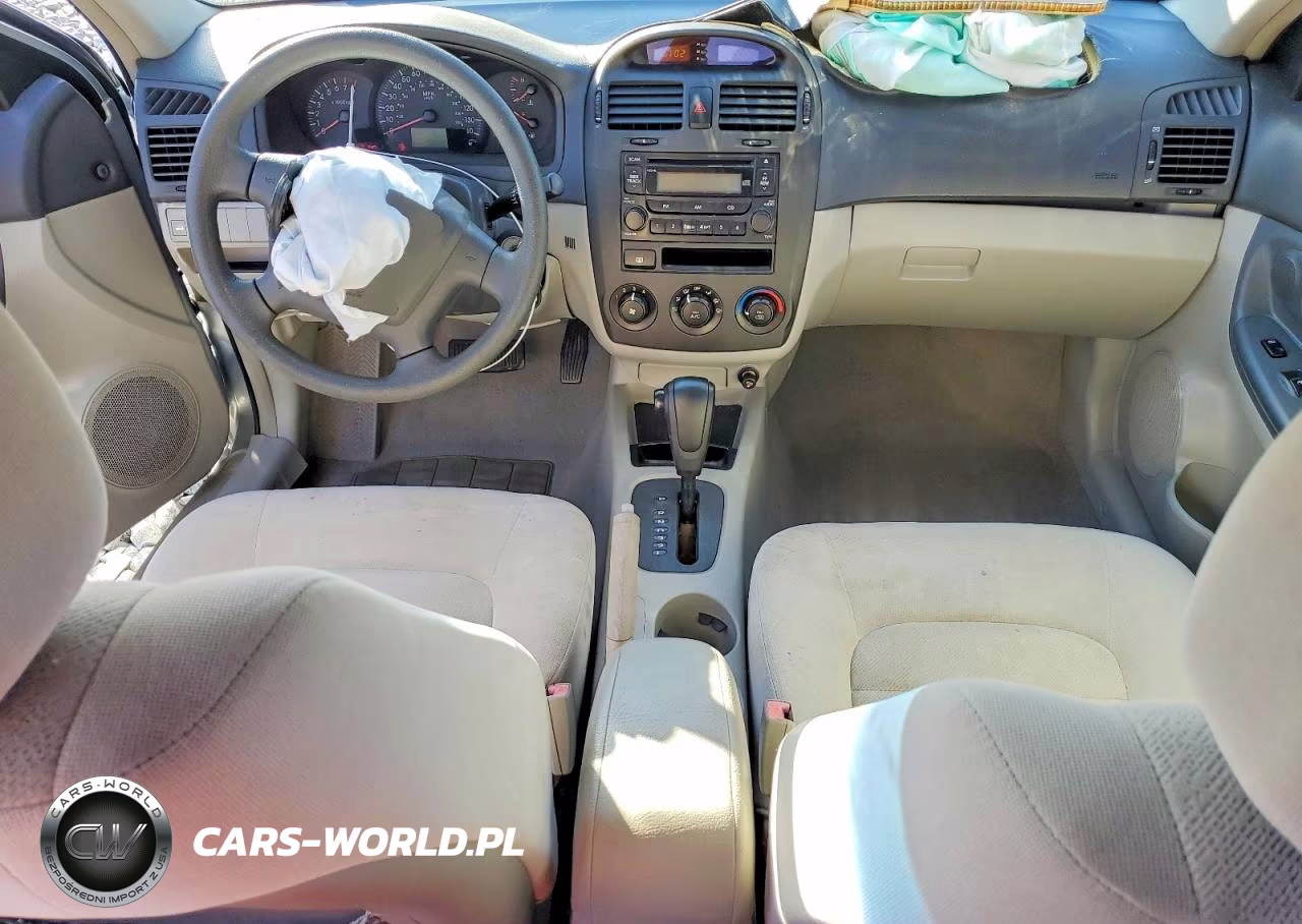 2005 Kia Spectra Lx VIN:KNAFE121355132913 - 8