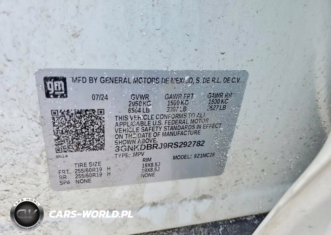 2024 Chevrolet Blazer 2Lt VIN:3GNKDBRJ9RS292782 - 13