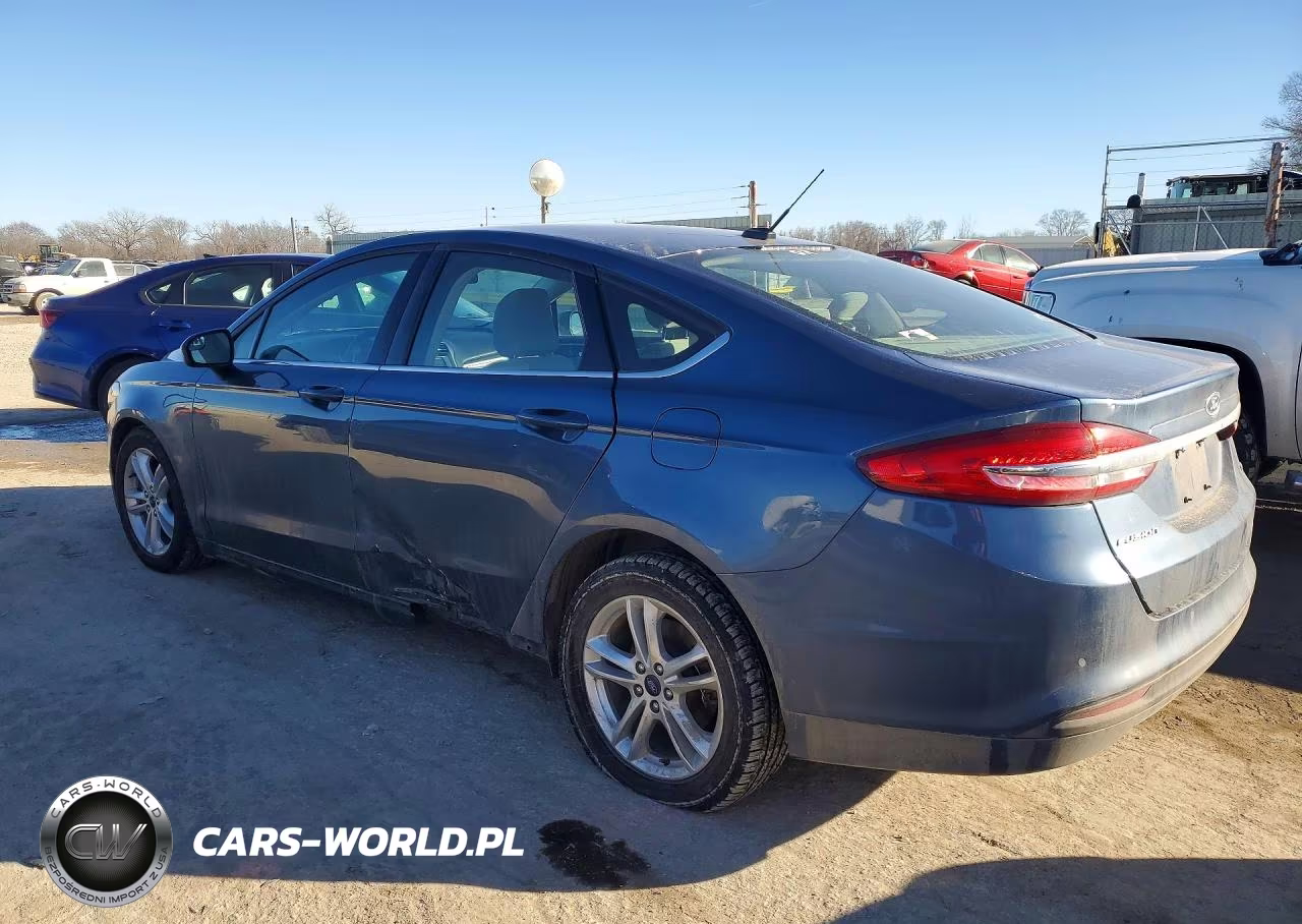 2018 Ford Fusion Se VIN:3FA6P0H74JR132984 - 2