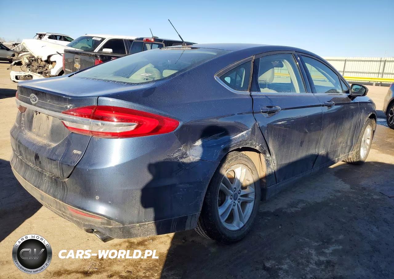 2018 Ford Fusion Se VIN:3FA6P0H74JR132984 - 3