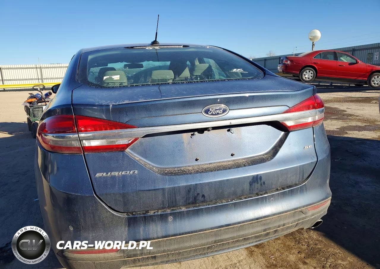 2018 Ford Fusion Se VIN:3FA6P0H74JR132984 - 6
