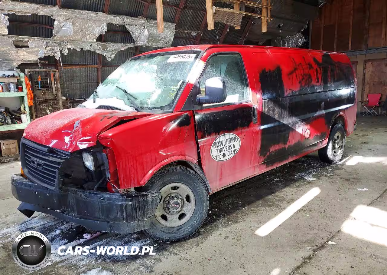 2017 GMC Savana 3500 Cargo Utility - Service Van