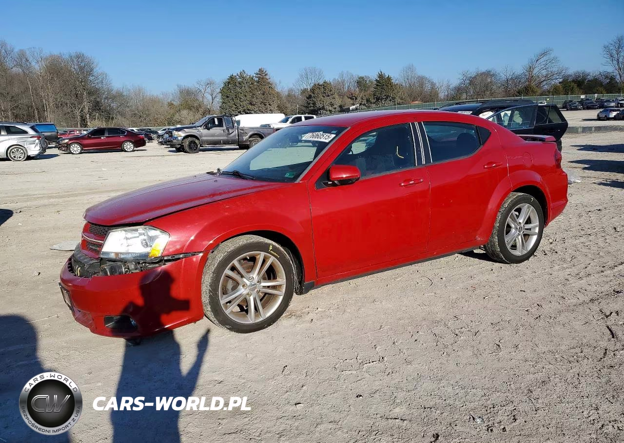 2014 Dodge Avenger Sxt – zdjęcie 1 z 12