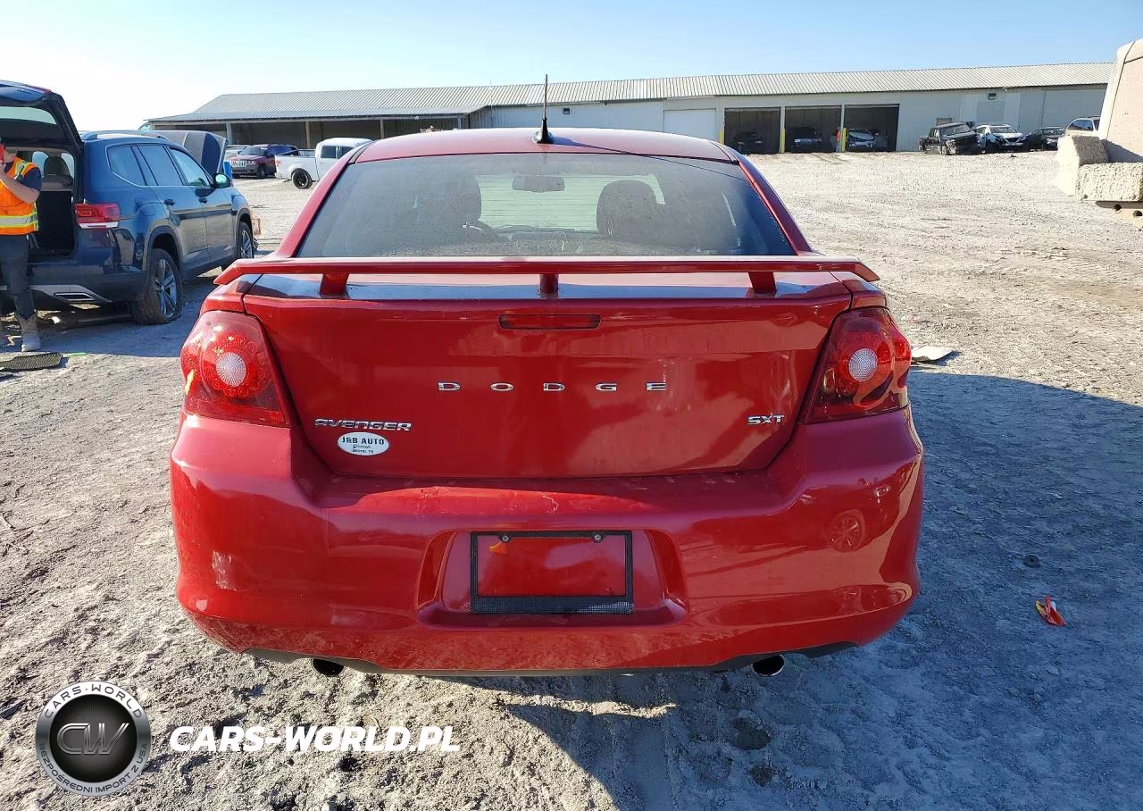2014 Dodge Avenger Sxt VIN:1C3CDZCG5EN165829 - 6