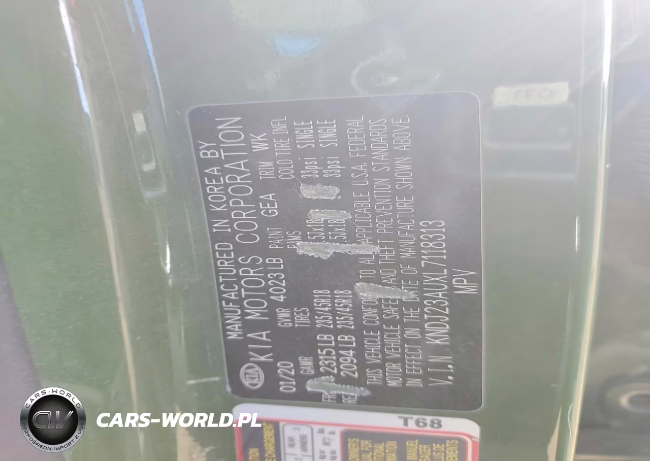 2020 Kia Soul VIN:KNDJ23AUXL7118313 - 13