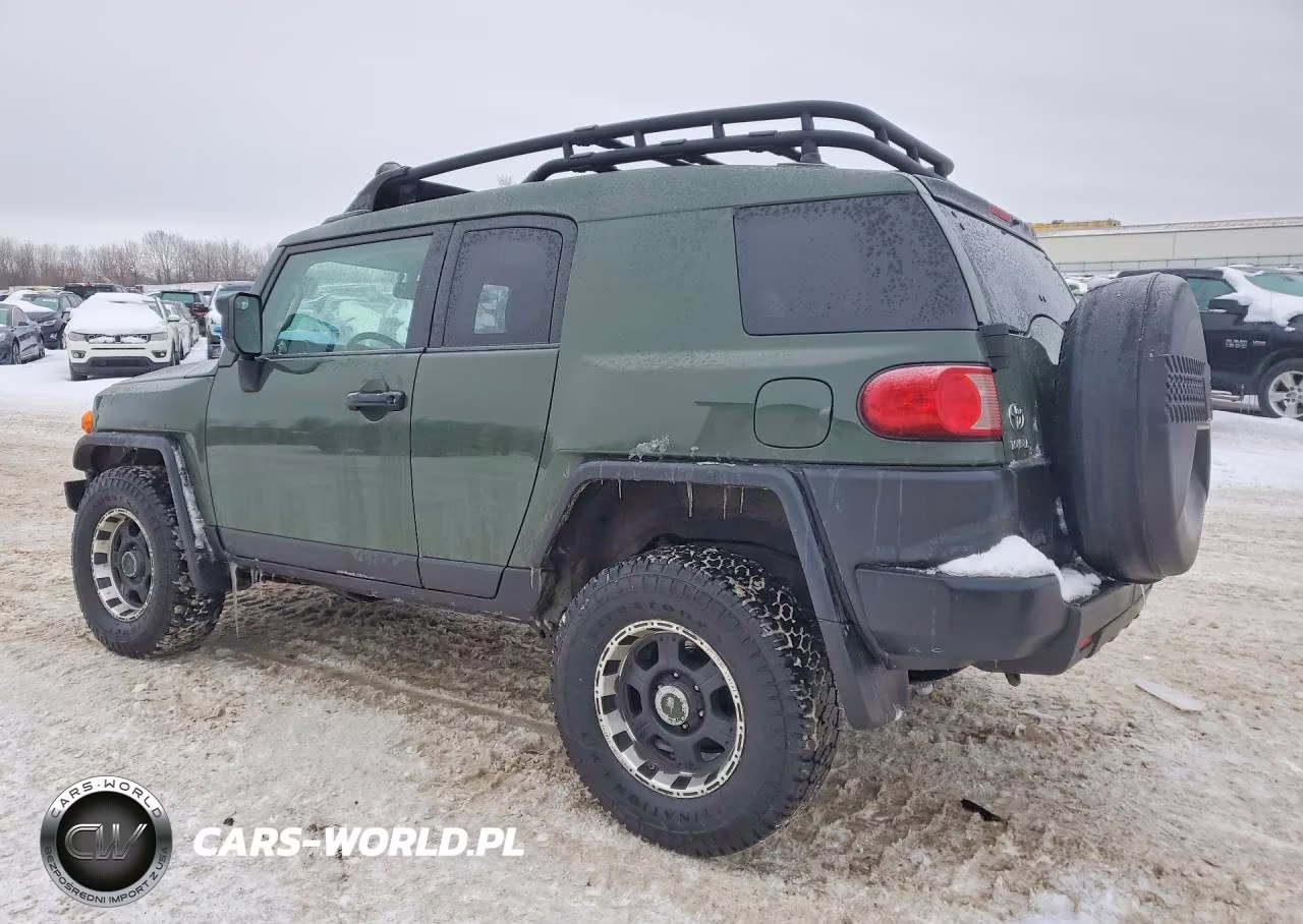 2011 Toyota Fj Cruiser VIN:JTEBU4BF1BK105445 - 2