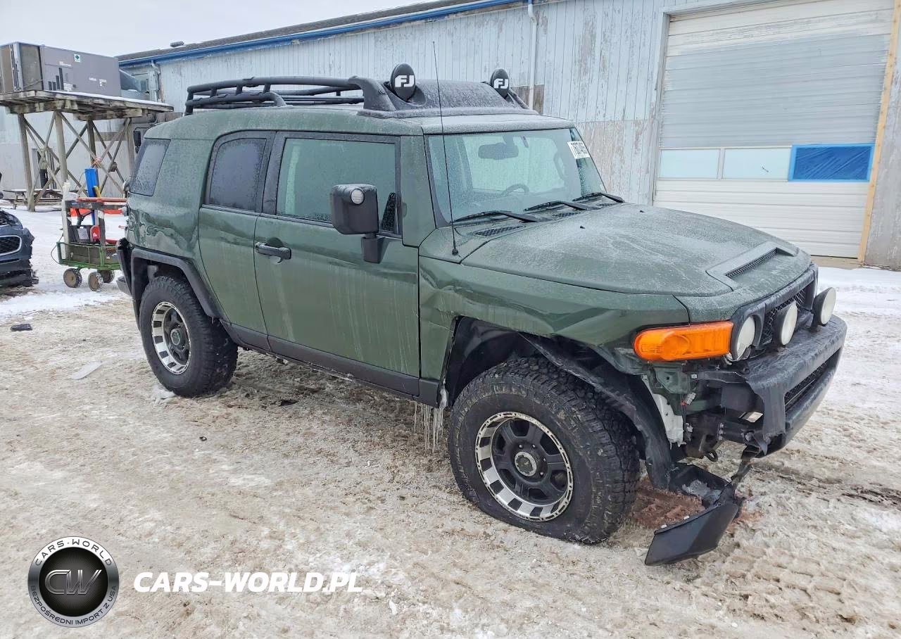 2011 Toyota Fj Cruiser VIN:JTEBU4BF1BK105445 - 4