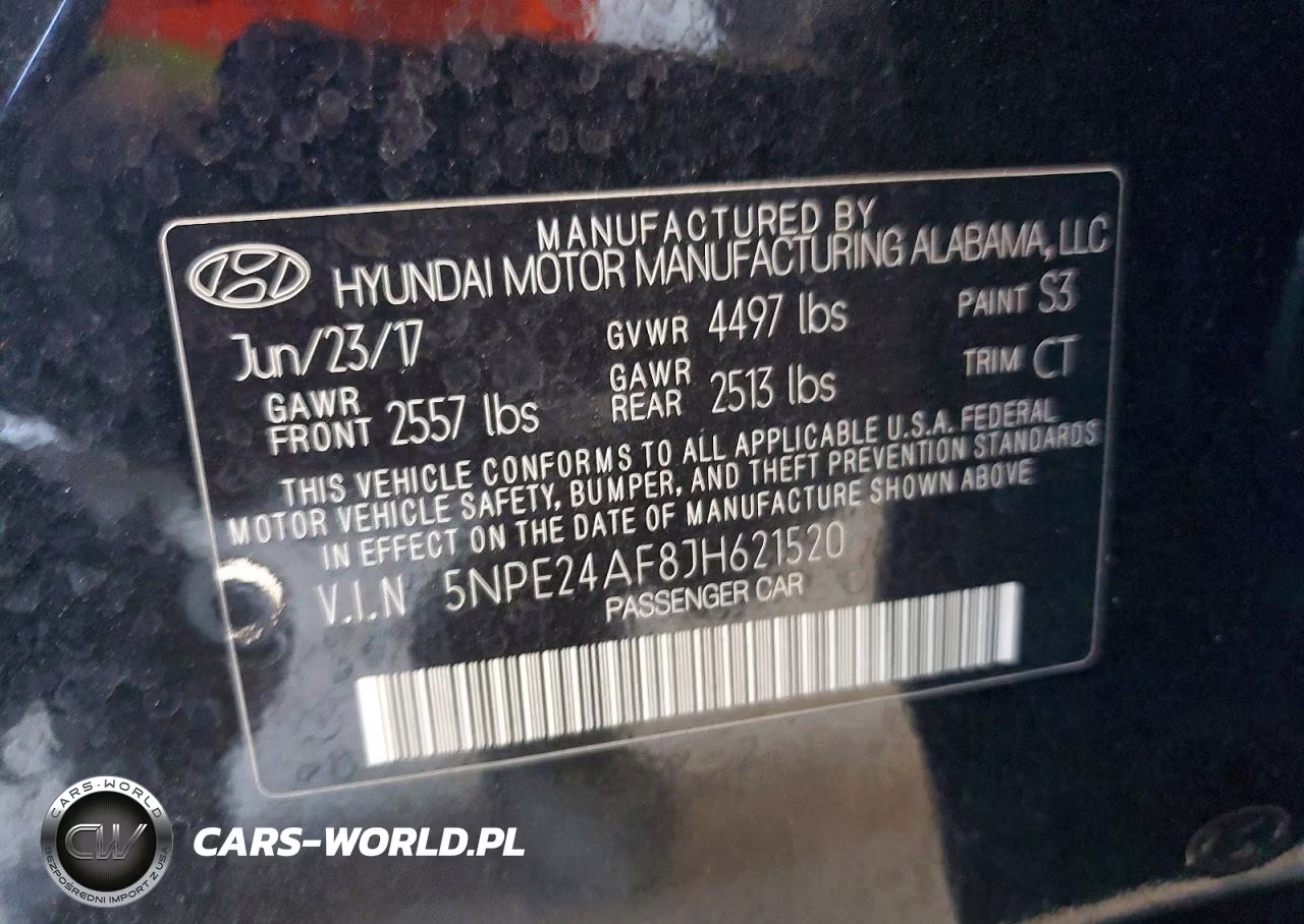 2018 Hyundai Sonata Se VIN:5NPE24AF8JH621520 - 12