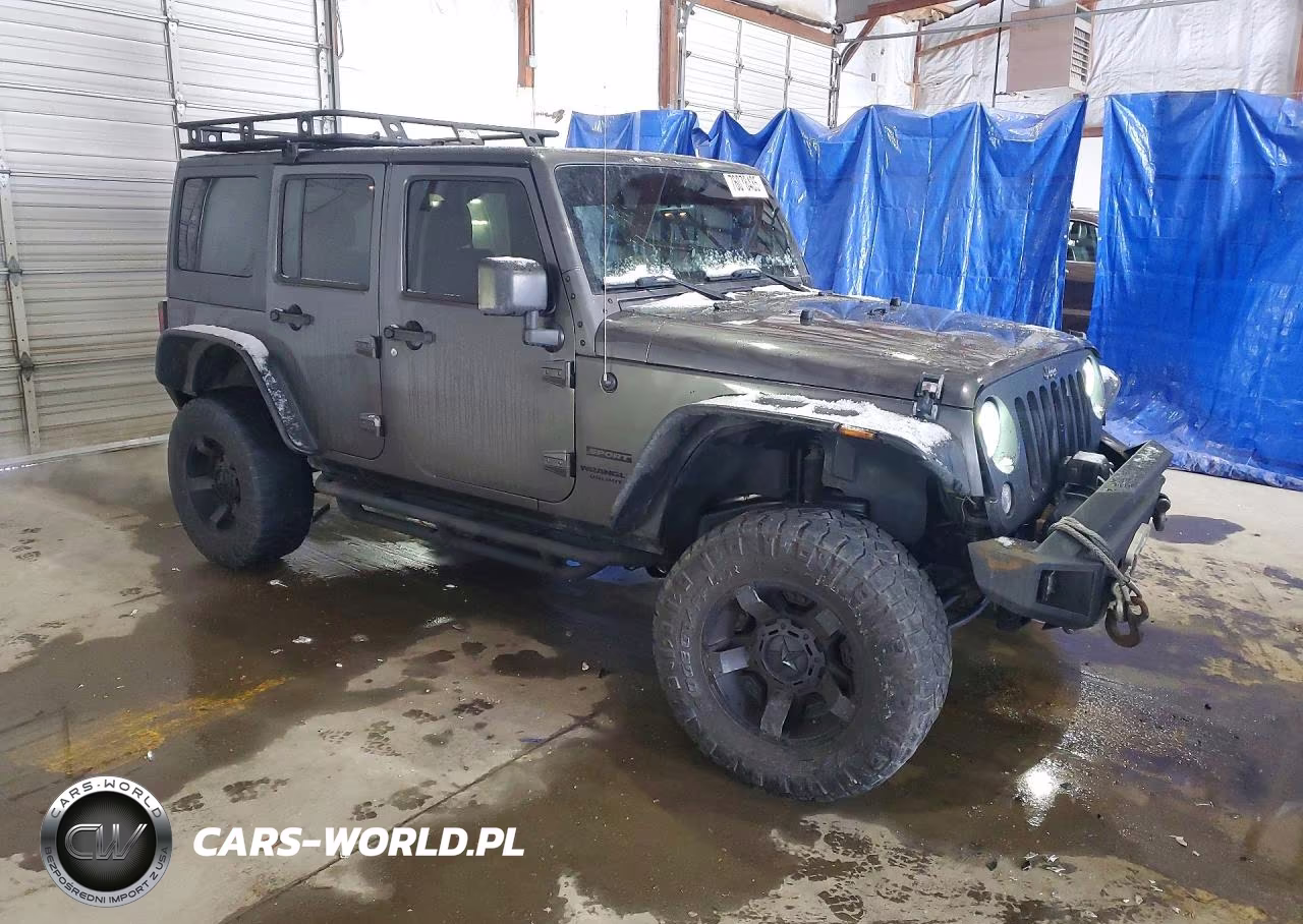 2016 Jeep Wrangler Unlimited Sport VIN:1C4BJWDG4GL205118 - 4