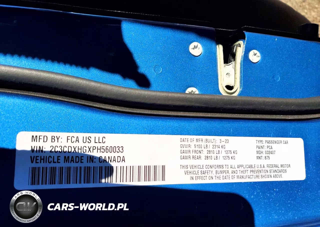 2023 Dodge Charger Gt VIN:2C3CDXHGXPH560033 - 12