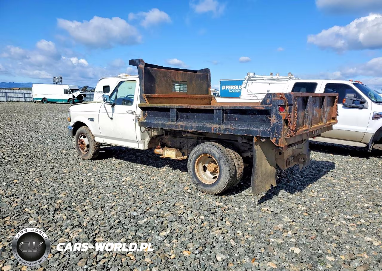 1992 Ford F350 Dump Truck VIN:2FDJF37G6NCA17940 - 2