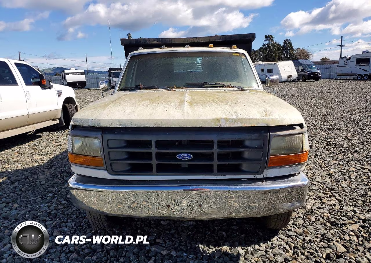 1992 Ford F350 Dump Truck VIN:2FDJF37G6NCA17940 - 5