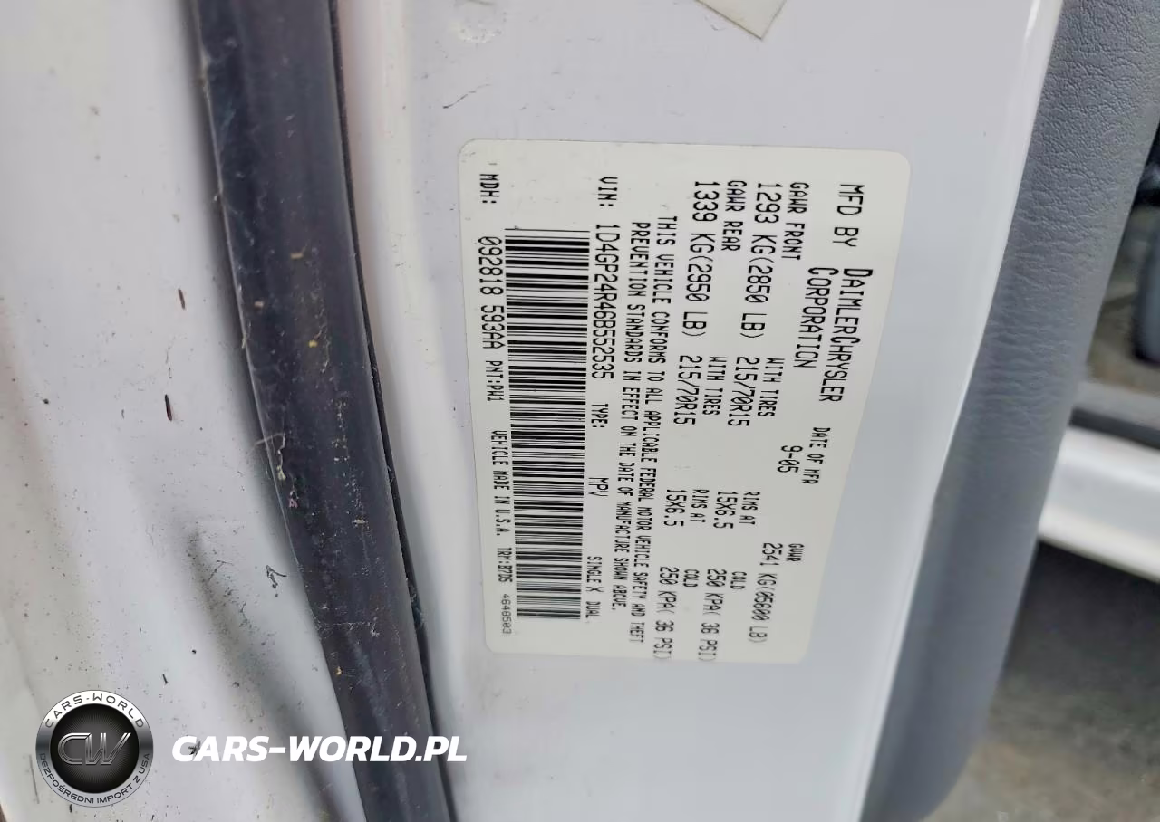 2006 Dodge Grand Caravan Se VIN:1D4GP24R46B552535 - 13