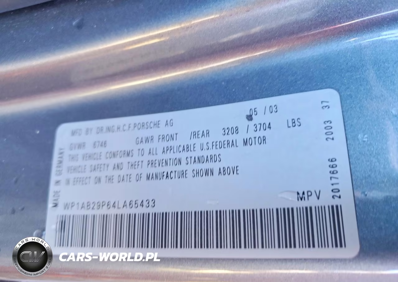 2004 Porsche Cayenne S VIN:WP1AB29P64LA65433 - 13