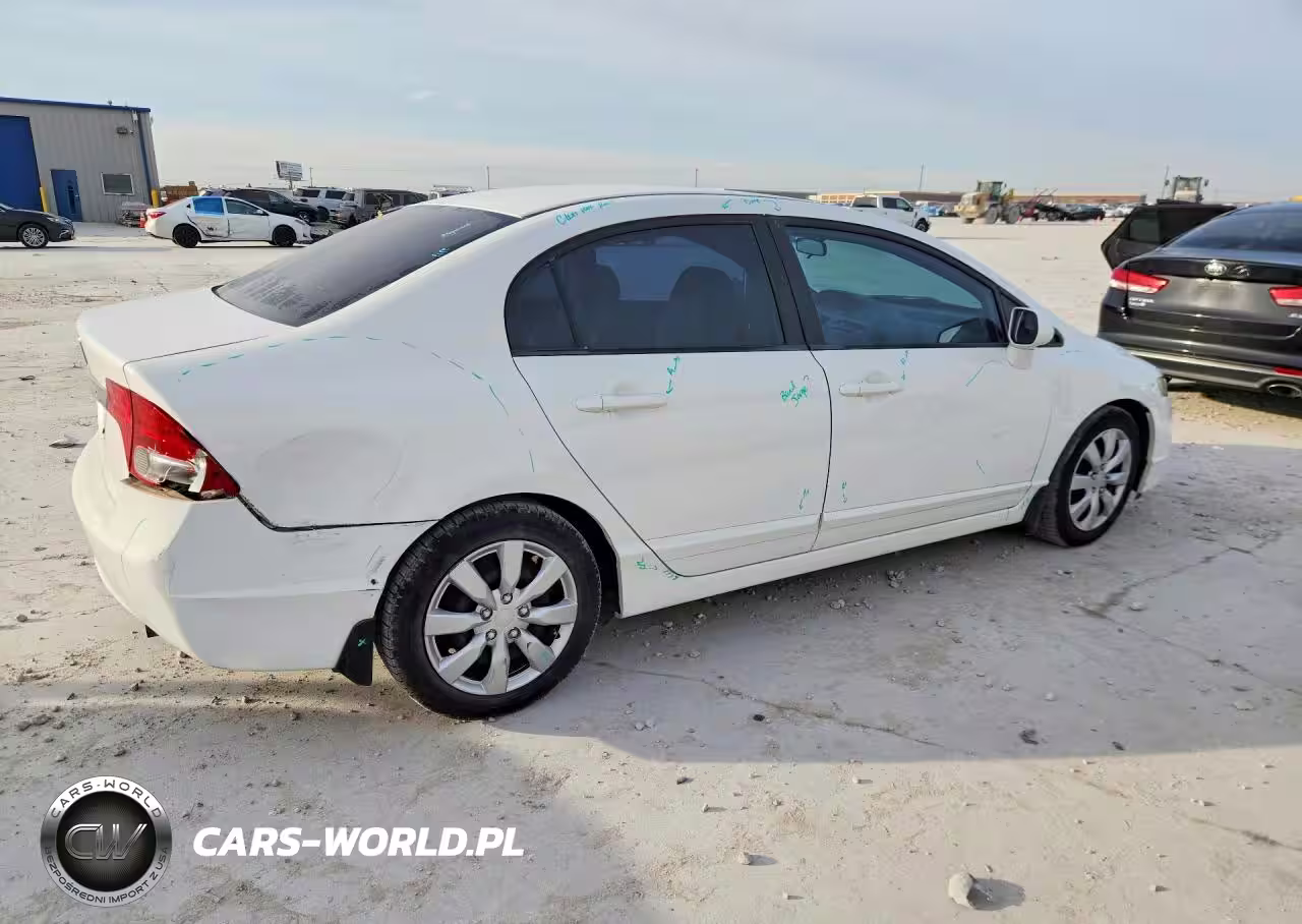 2010 Honda Civic Lx VIN:2HGFA1F50AH547638 - 3