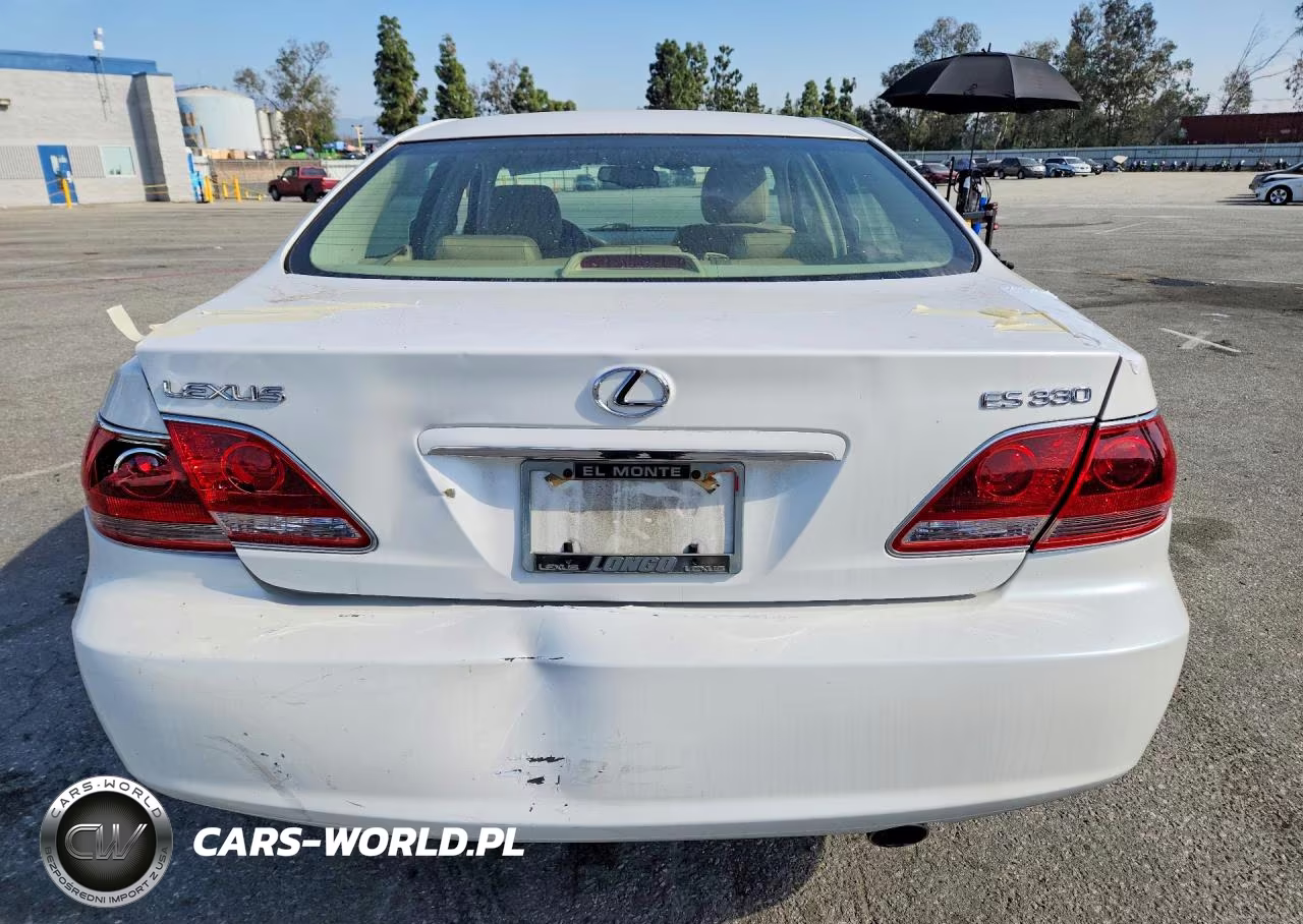 2005 Lexus Es330 VIN:JTHBA30G955124782 - 6