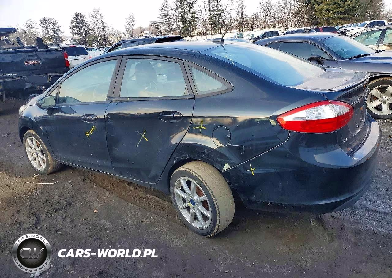 2019 Ford Fiesta Se VIN:3FADP4BJ3KM148837 - 2