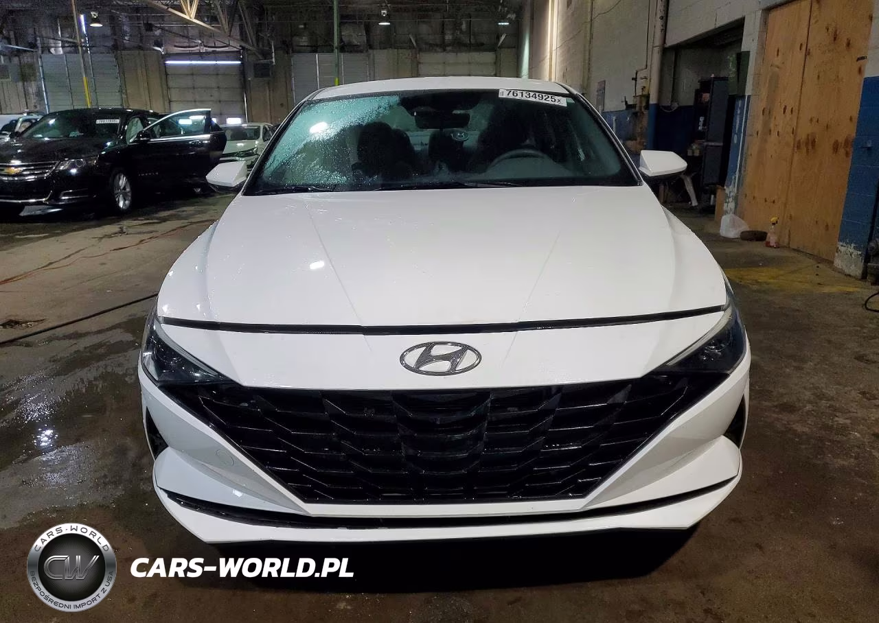 2023 Hyundai Elantra Hybrid Blue VIN:KMHLM4AJ2PU090430 - 5