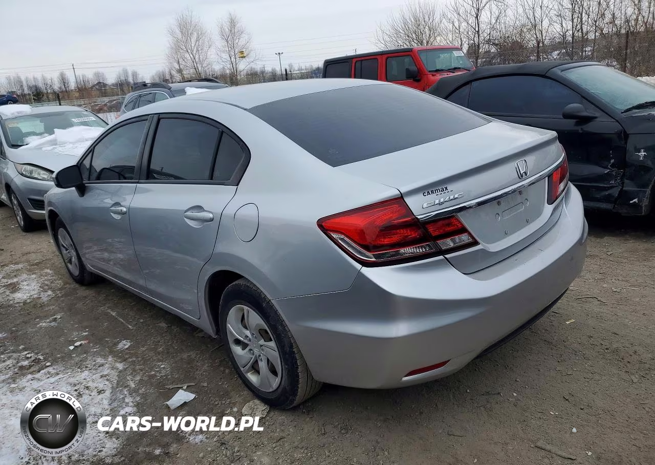 2014 Honda Civic Lx VIN:19XFB2F52EE276195 - 2