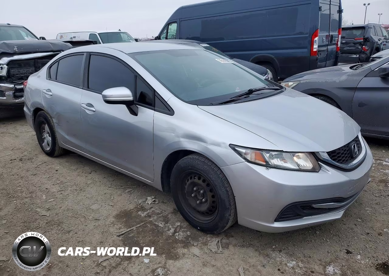 2014 Honda Civic Lx VIN:19XFB2F52EE276195 - 4