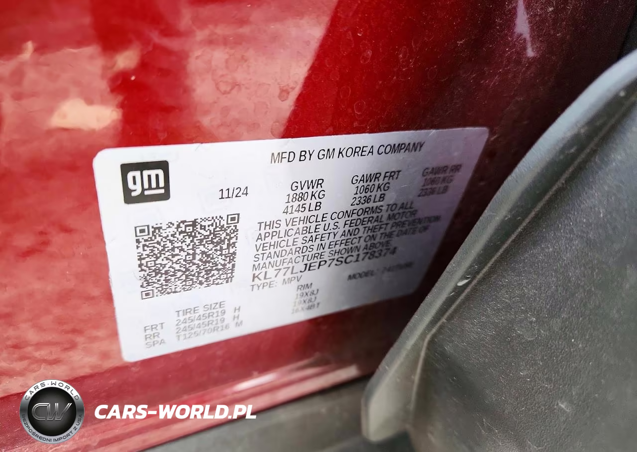 2025 Chevrolet Trax 2Rs VIN:KL77LJEP7SC178374 - 13
