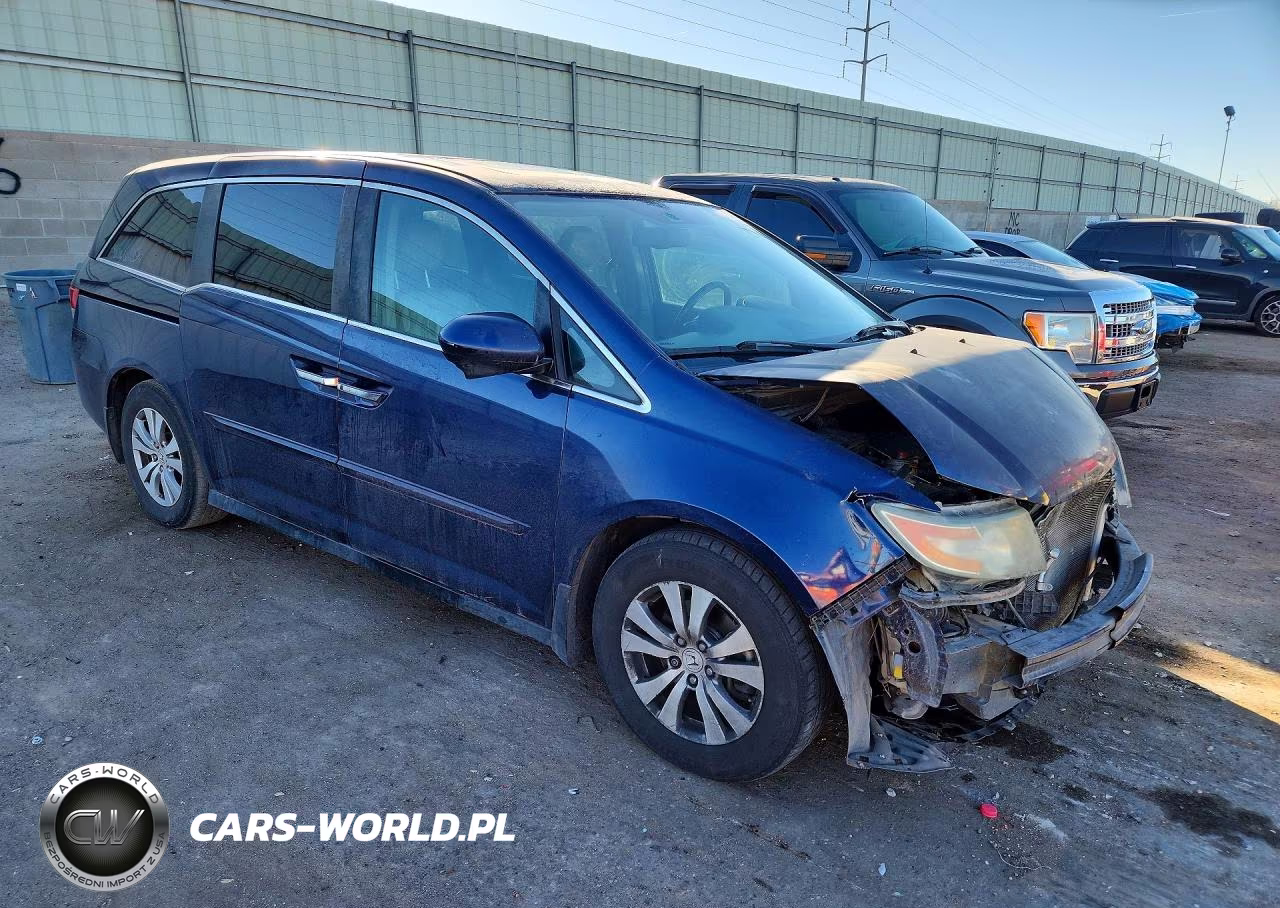 2015 Honda Odyssey Exl VIN:5FNRL5H65FB029248 - 4