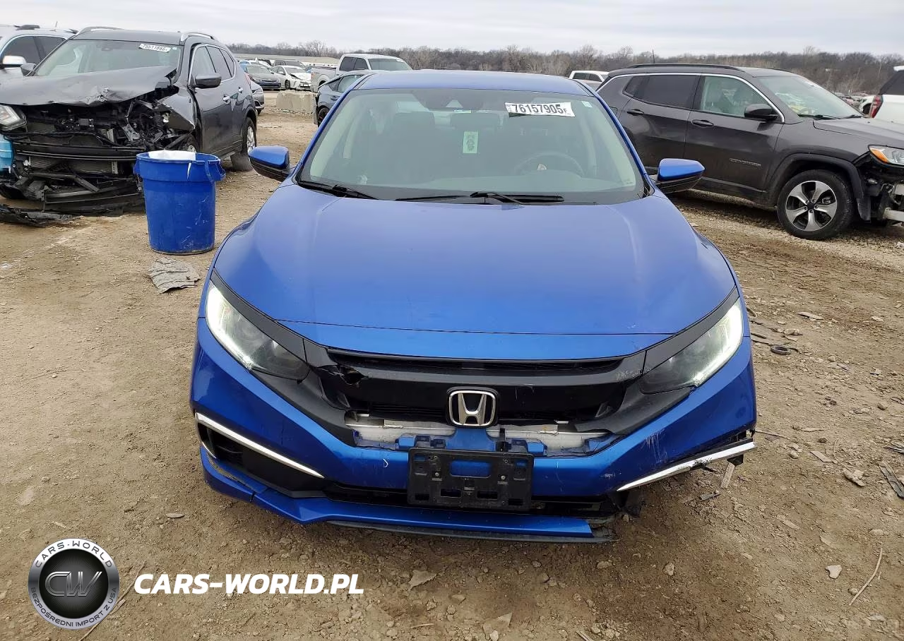 2019 Honda Civic Lx VIN:2HGFC2F62KH585849 - 5
